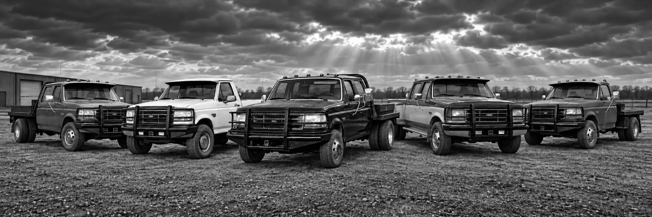 TX1800 flatbed truck lineup